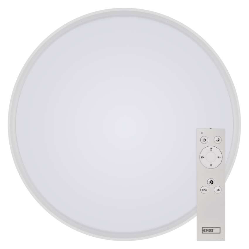 LED lámpatest LIVI 50 cm, 45 W, hideg-meleg fehér, távirányítóval szabályozható, dimmelhet