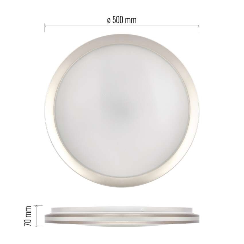 LED Deckenleuchte SABI, rund, 45W, dimmbar, warm/neut./kaltweiß