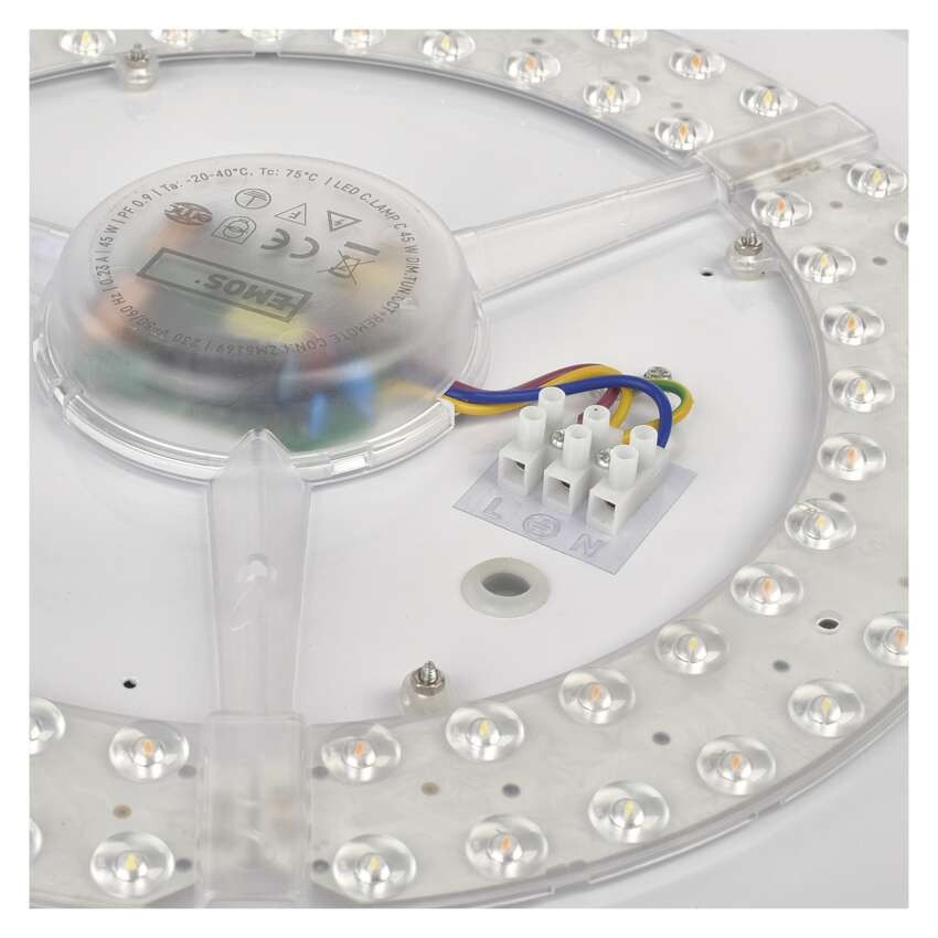 LED Deckenleuchte SABI, rund, 45W, dimmbar, warm/neut./kaltweiß