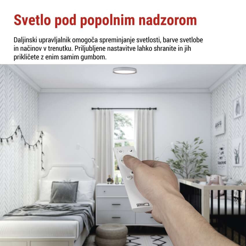 LED-svetilo ILVI za vgradnjo, okroglo, 30 W, z možnostjo zatemnitve in spreminjanja barvn