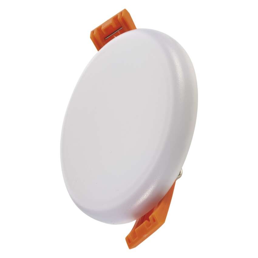 LED Panel 75mm, rund, Einbauleuchte weiss, 6W neut. w., IP65