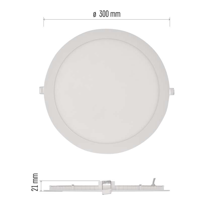 LED podhledové svítidlo NEXXO bílé, 30 cm, 25 W, teplá bílá