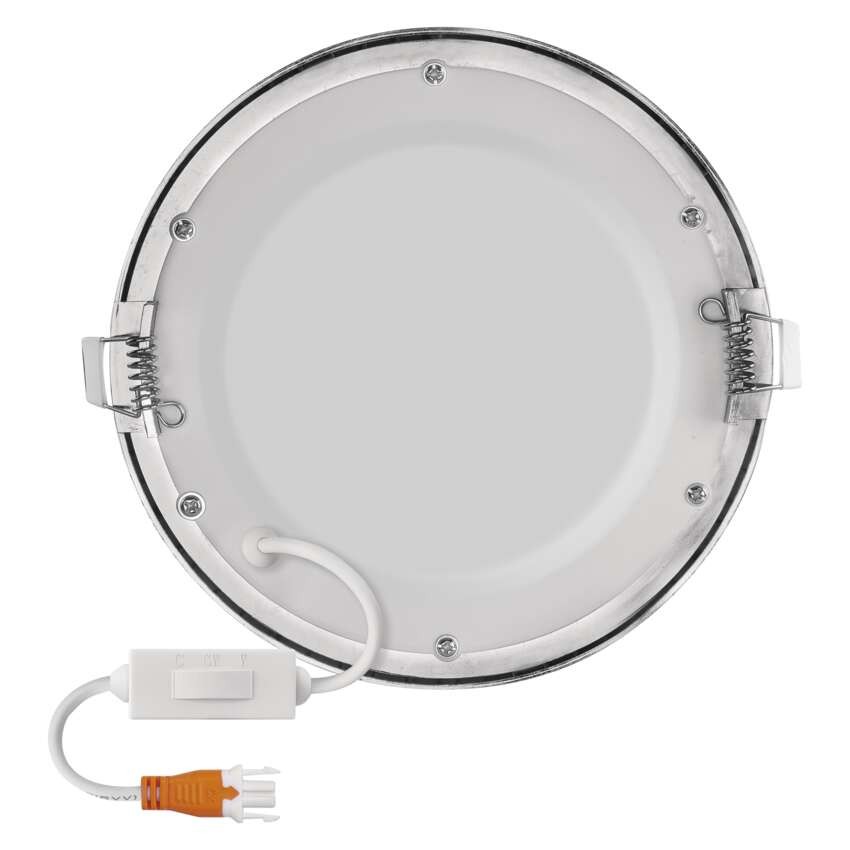 LED-Einbauleuchte NEXXO, rund, silber, 12,5W, mit Change CCT
