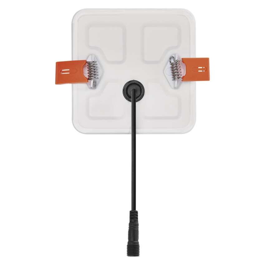 LED Einbauleuchte 100x100, quadr., weiss, 8W neutralw.,IP65