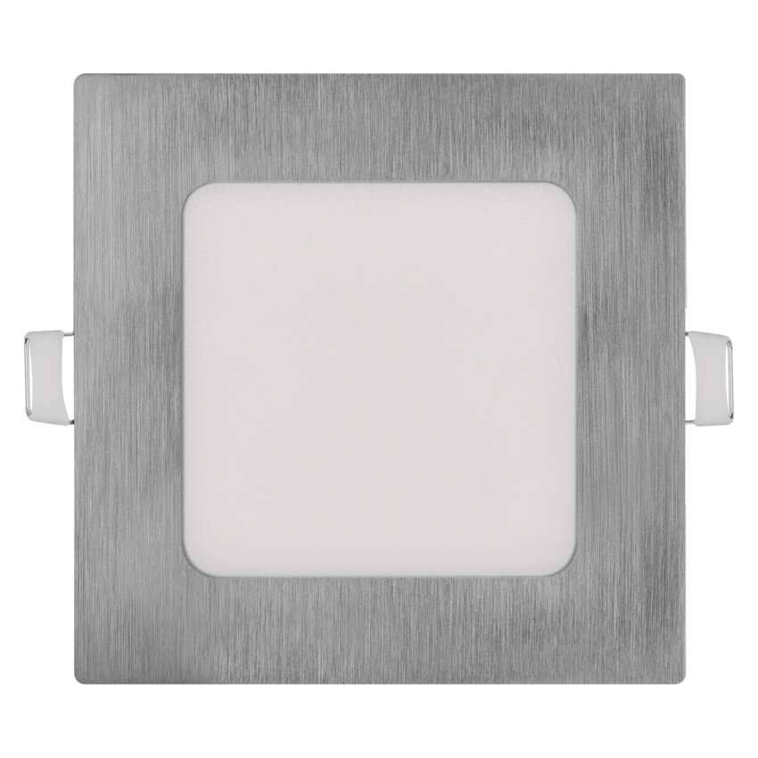 LED šviestuvas NEXXO sidabrinis, 12 x 12 cm, 7 W, šiltai / neutraliai baltas