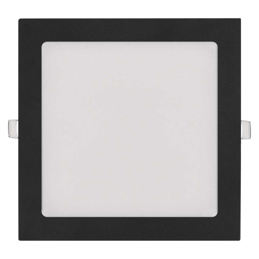 LED podhledové svítidlo NEXXO černé, 22,5 x 22,5 cm, 18 W, teplá/neutrální bílá
