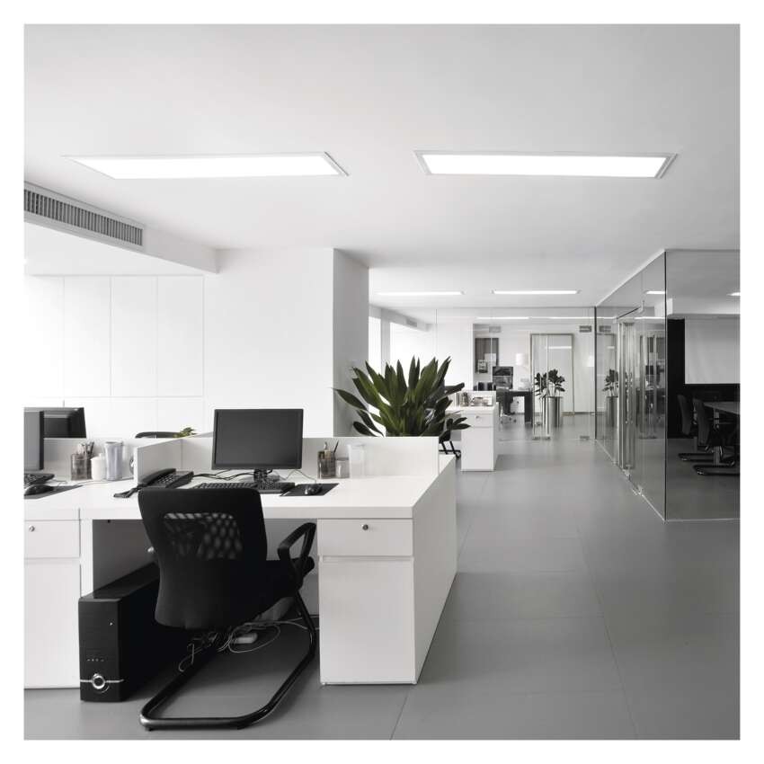LED panel PROXO 30 x 60 cm / 10 mm, 19 W, 1 800 lm, vestavný, neutrální bílá, Emergency 1h