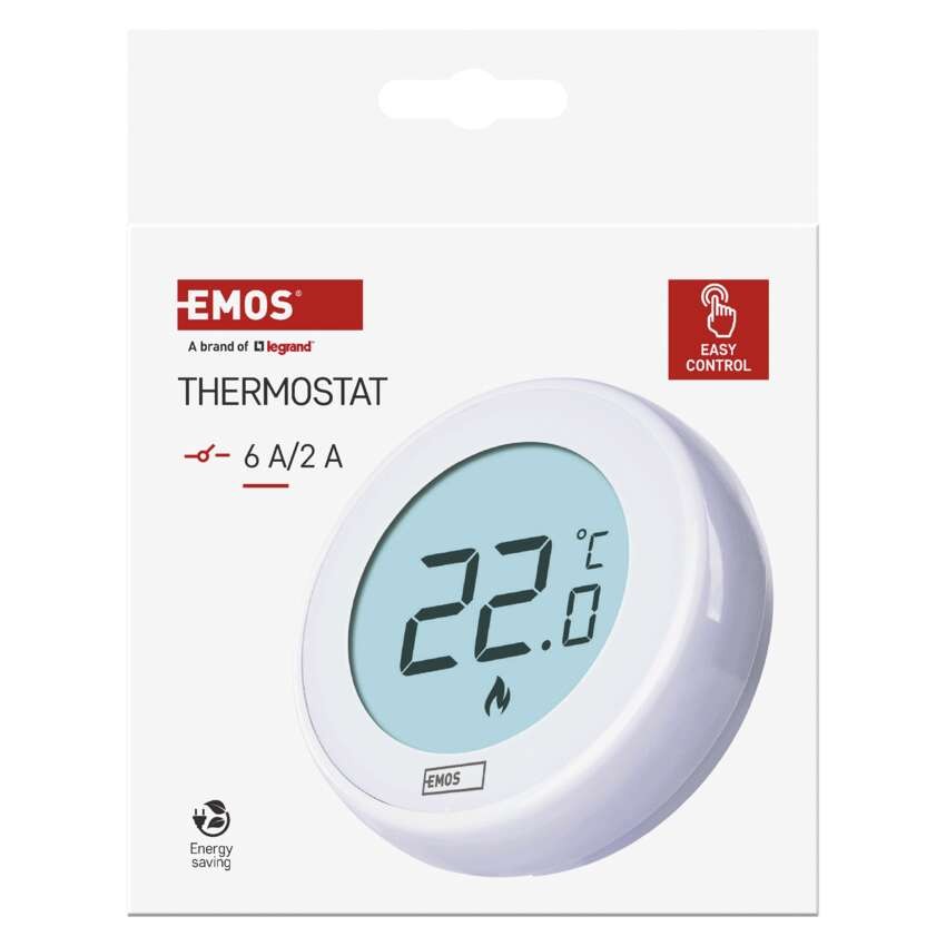Raumthermostat P5608, manuell, verkabelt