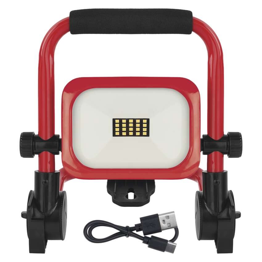 LED prožektorius ACCO įkraunamas, nešiojamas, 20 W, šaltai baltas