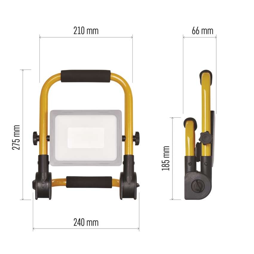 LED-Strahler tragbar, 21W neutralweiss