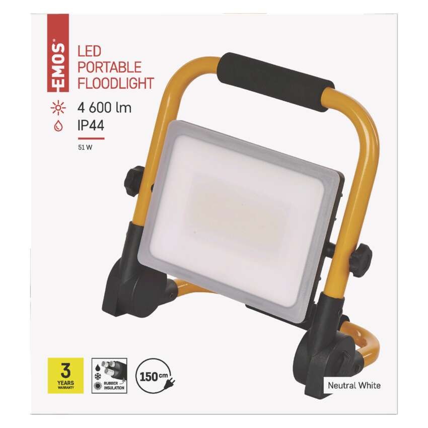 LED-Strahler tragbar, 21W neutralweiss