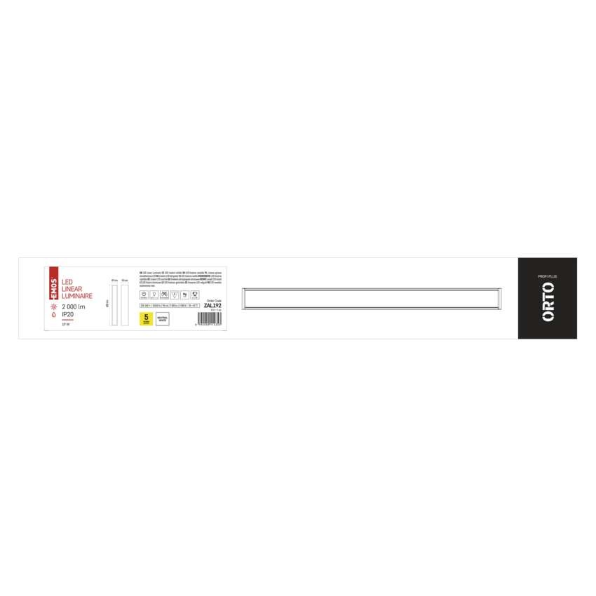 LED-Langfeldleuchte ORTO 19W, neutralweiß