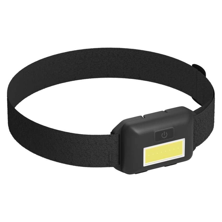 COB LED čelovka P3537, 110 lm, 3x AAA