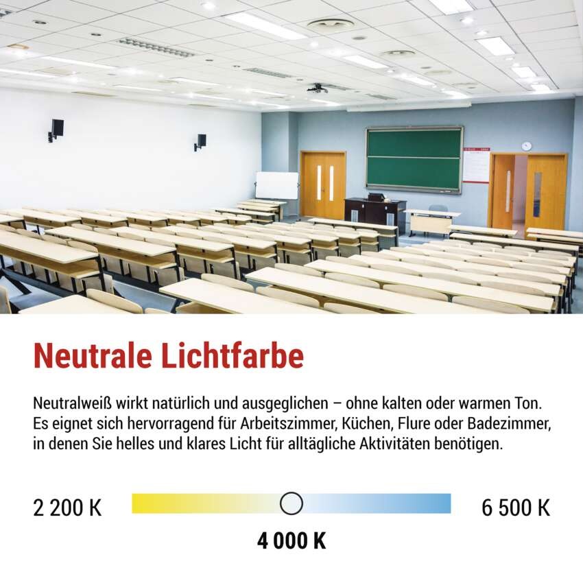 LED Einbauleuchte DIXXO Backlit 60×60, quadr., weiss, 36W neutr.w. UGR