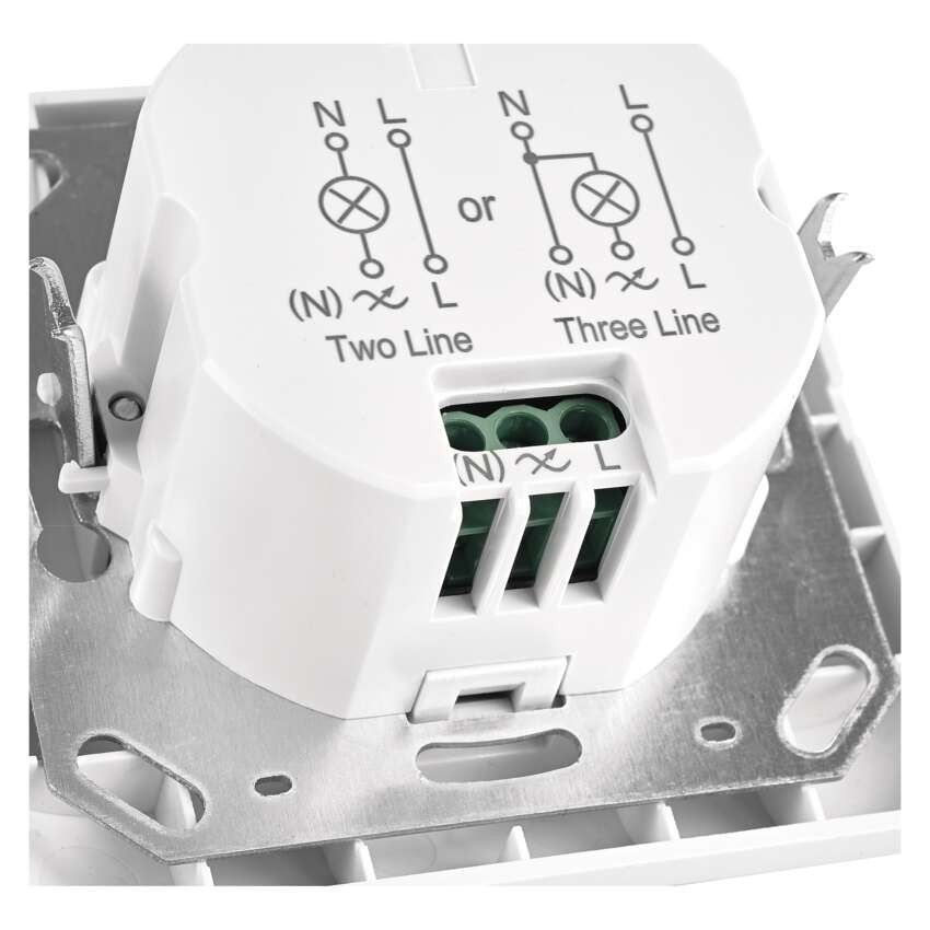 Bewegungsmelder (PIR-Sensor) IP20 500W weiss