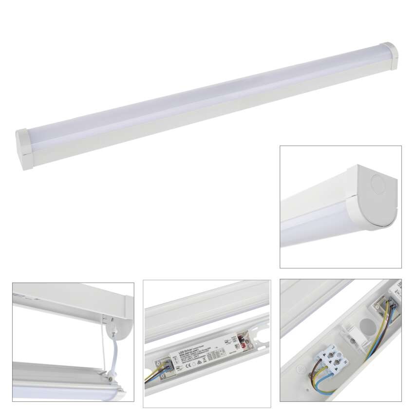 LED linearno svetilo PANO 40W, nevtralno bela