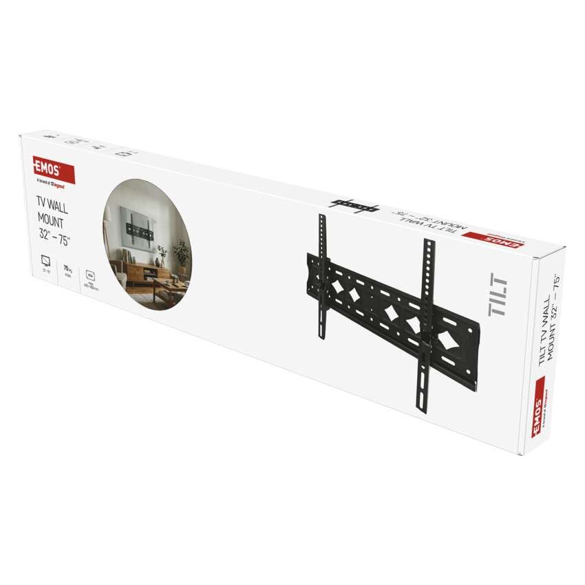 Naklápěcí nástěnný TV držák 32–75" (81–191 cm)