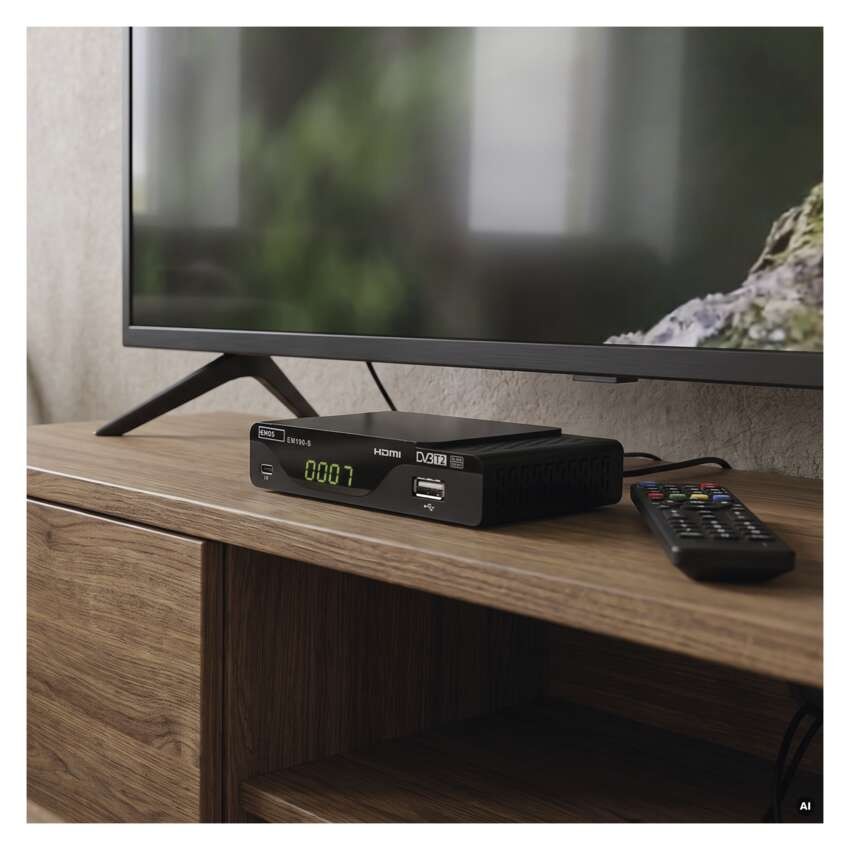 DVB-T2 sprejemnik EMOS EM190-S HD