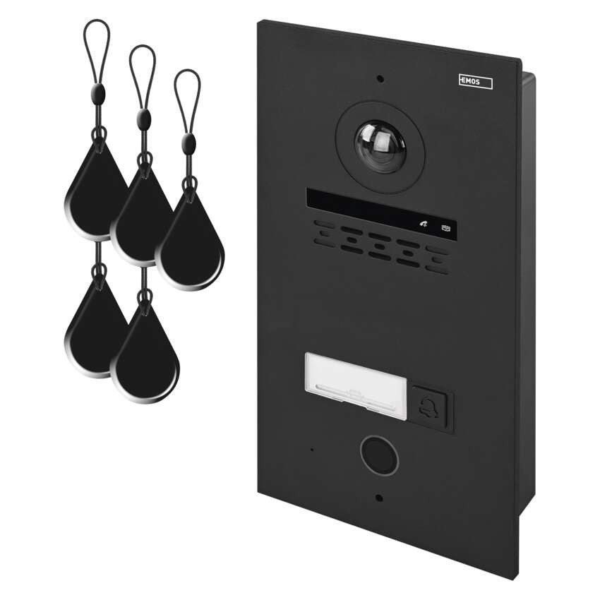 GoSmart Kameraeinheit für IP880B 2WIRE Monitor und IP-880A 2WIRE Türsprechset, 1 Tast.
