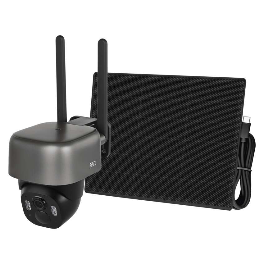 GoSmart Outdoor IP Kamera mit 4G LTE und Solarpanel IP-6100G HAWK, batteriebetrieben