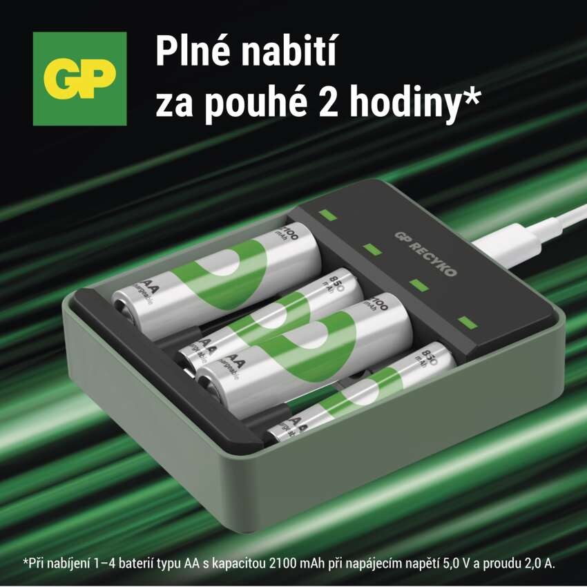 Nabíječka baterií GP Speed M453