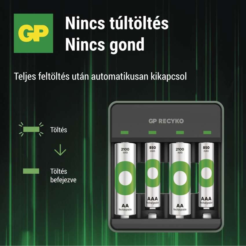 GP Akkumulátor töltő Speed M453