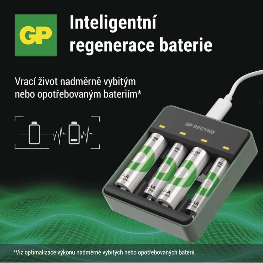 Nabíječka baterií GP Speed M453