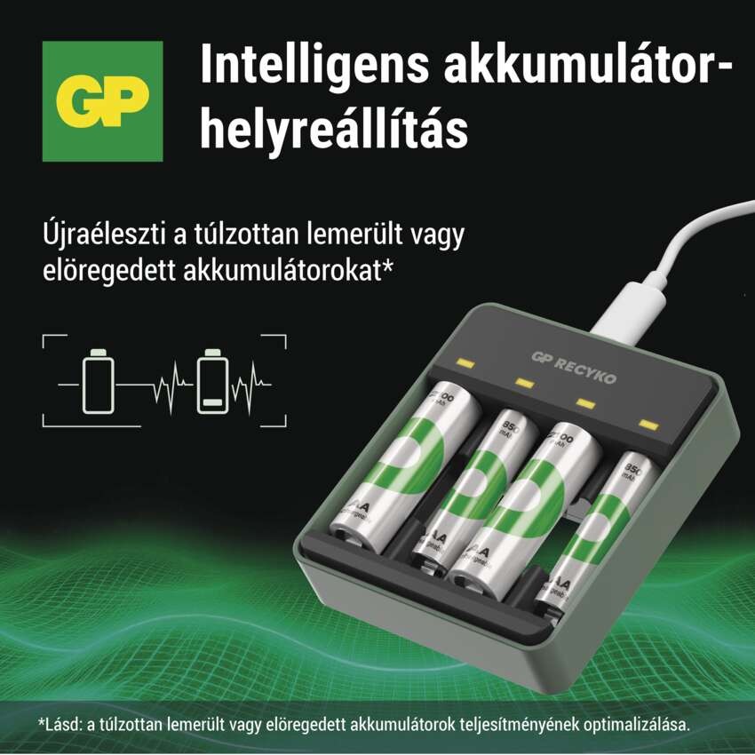 GP Akkumulátor töltő Speed M453