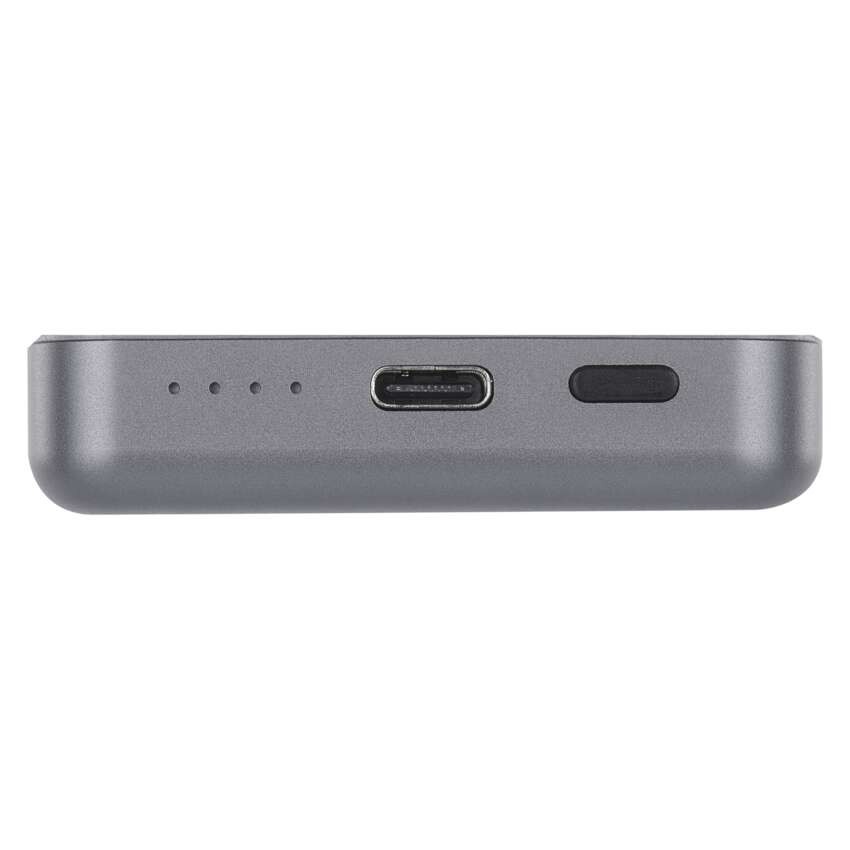 Powerbank EMOS WI 522, 5 000 mAh, 20 W+Wireless, grau