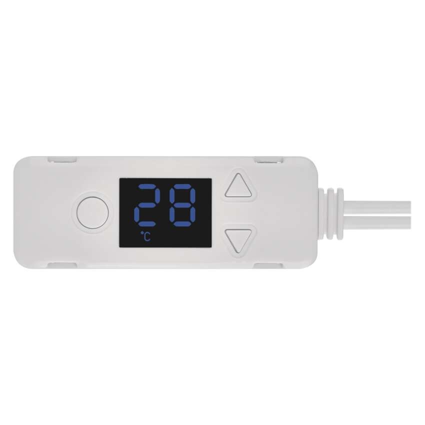 Ventilators zem radiatora MONO, balts