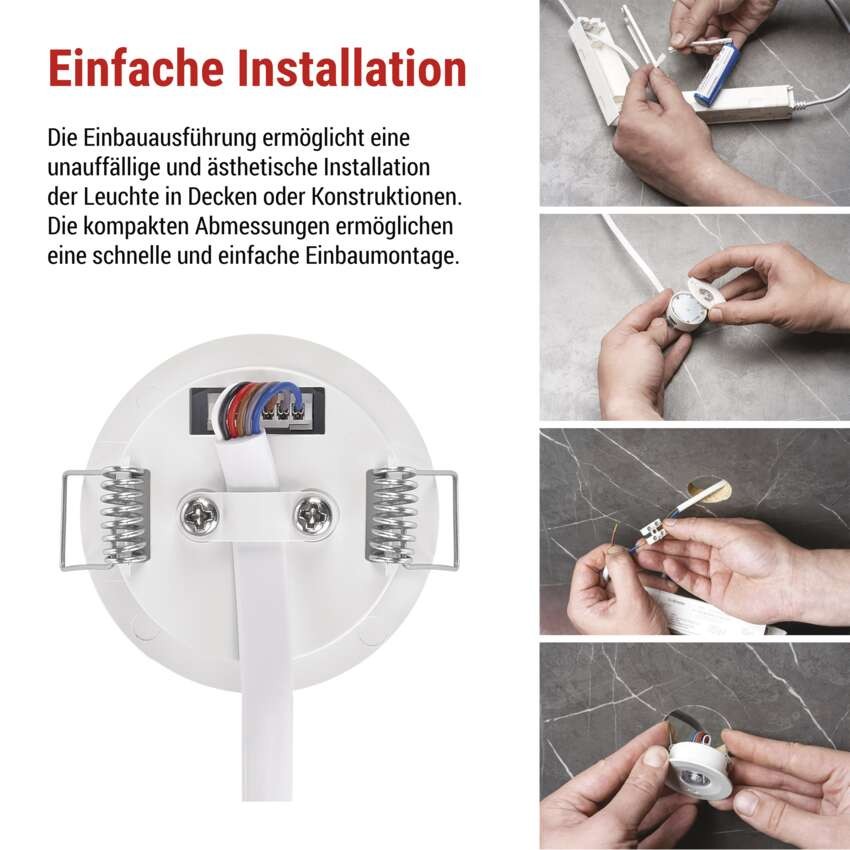 LED-Notleuchte 1W 130LM 3H