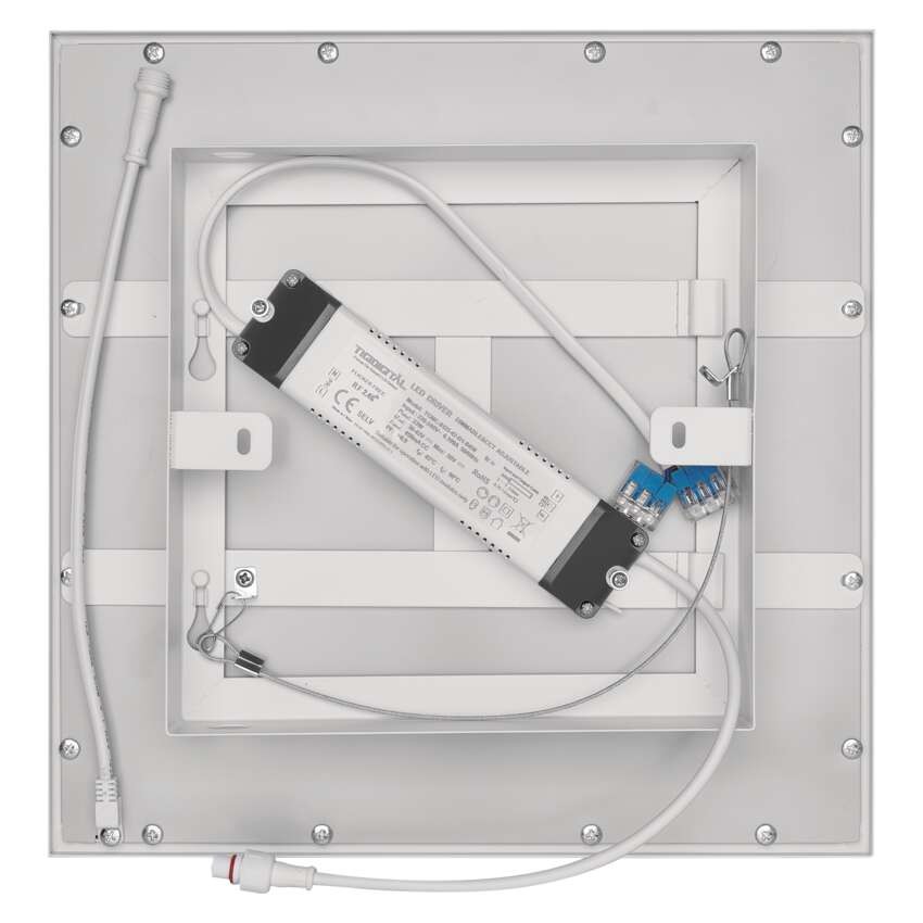 LED-Deckenleuchte 18W, 30x30 dimmbar, einstellbare Lichtfarbe