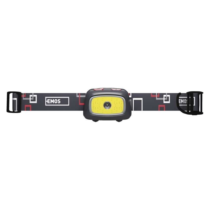 CREE LED + COB LED Stirnlampe P3531, 330 lm, 65 m, für 3x AAA