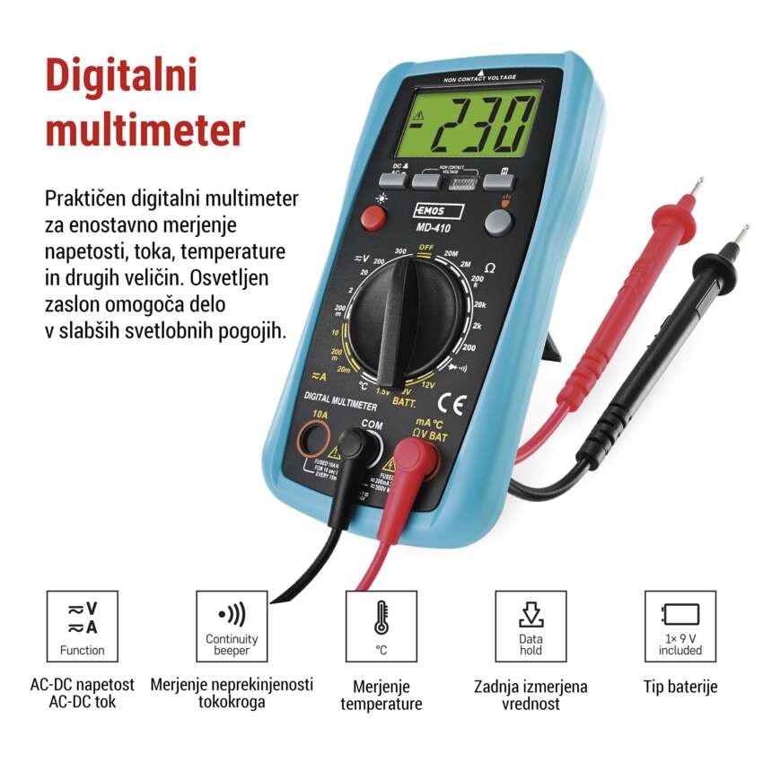 Multimeter MD-410