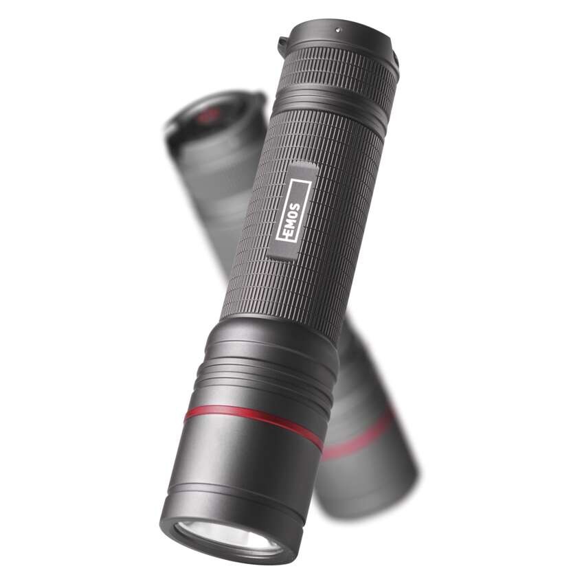 CREE LED įkraunamas metalinis žibintuvėlis Ultibright 90, 1200 lm