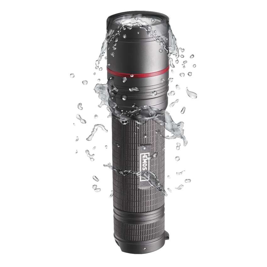 CREE LED įkraunamas metalinis žibintuvėlis Ultibright 90, 1200 lm
