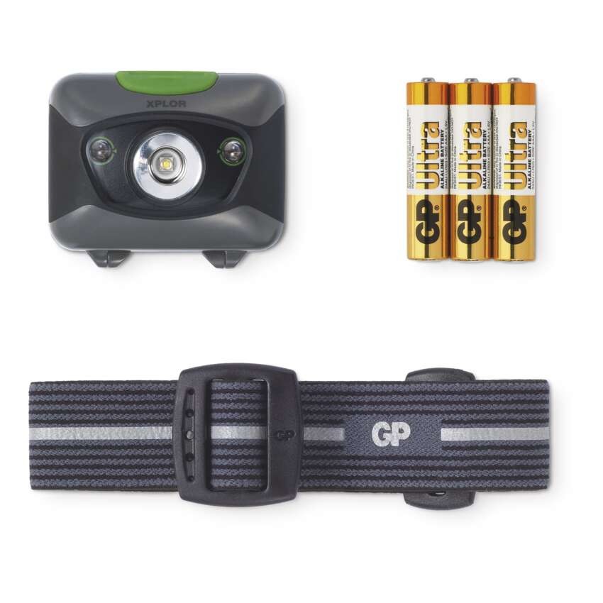 GP LED Fejlámpa PH14 2 LED+ 3W 3x AAA