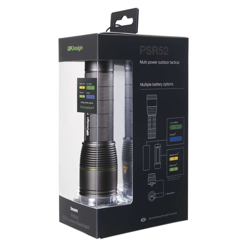 GP Akkumulátoros LED lámpa PSR52 10W CREE XP-L