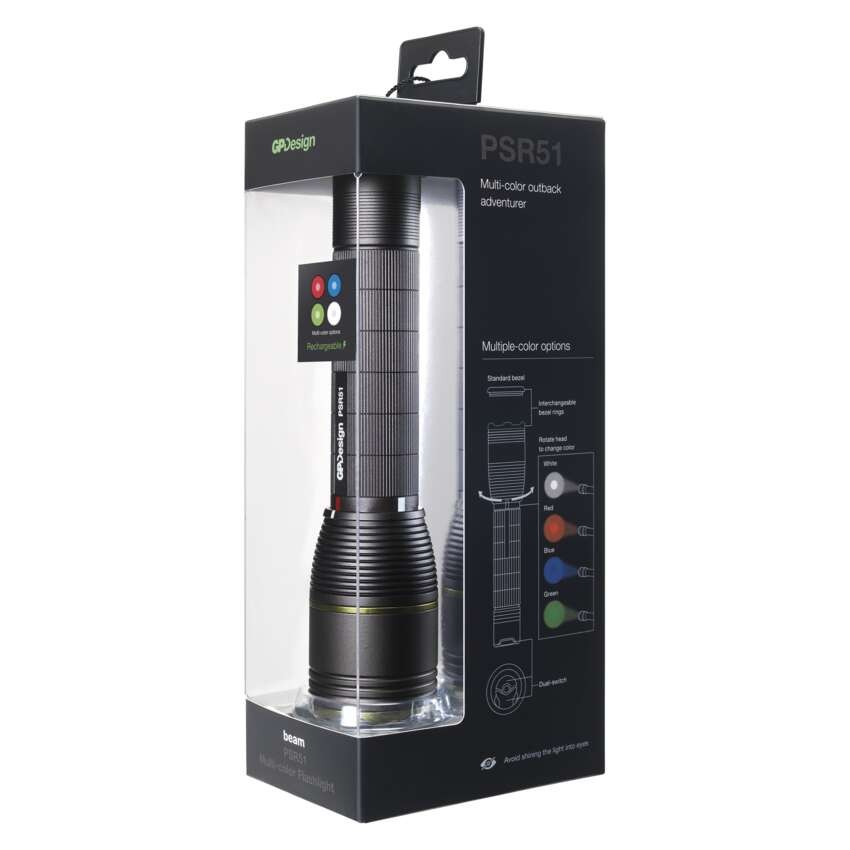 GP Akkumulátoros LED lámpa PSR51 MULTI 5W CREE LED