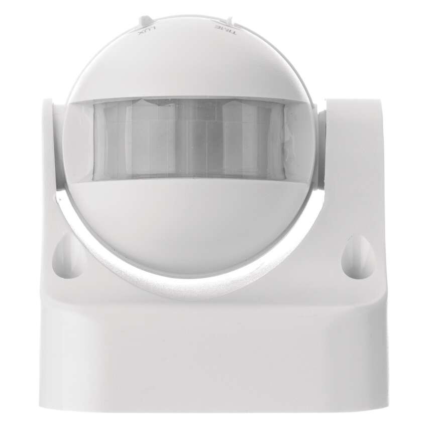 Bewegungsmelder (PIR-Sensor) IP44 1200W Weiss