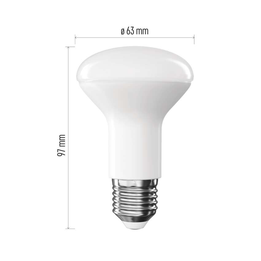 LED žarnica Classic R63 / E27 / 7 W  (60 W) / 806 lm / Toplo bel