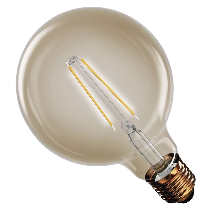 LED žarnica Vintage G95 / E27 / 4,5 W (40 W) / 420 lm / Toplo bel