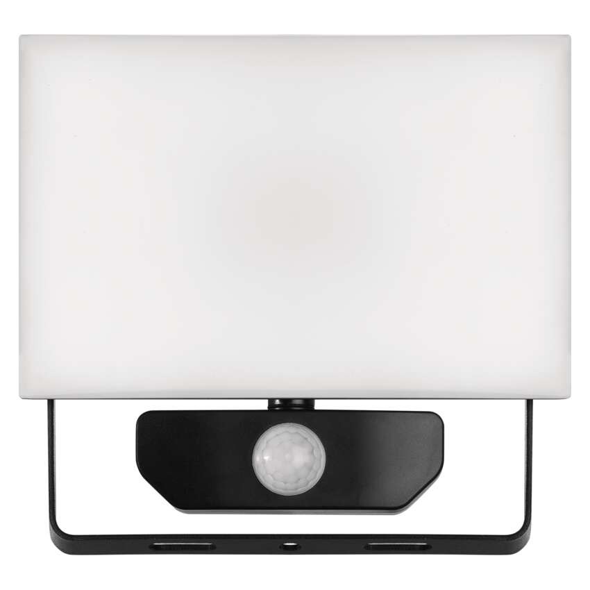 LED reflektor TAMBO s senzorjem gibanja, 20 W, 2000 lm, črn