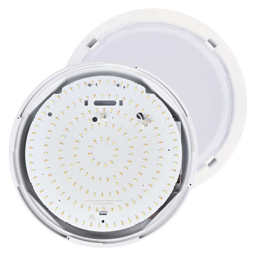 LED lampa FLERI, 20 W, IP65, silti-auksti balta