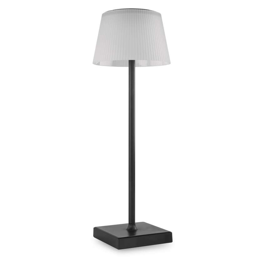 LED Schreibtischlampe KATIE, wiederaufladbar, schwarz