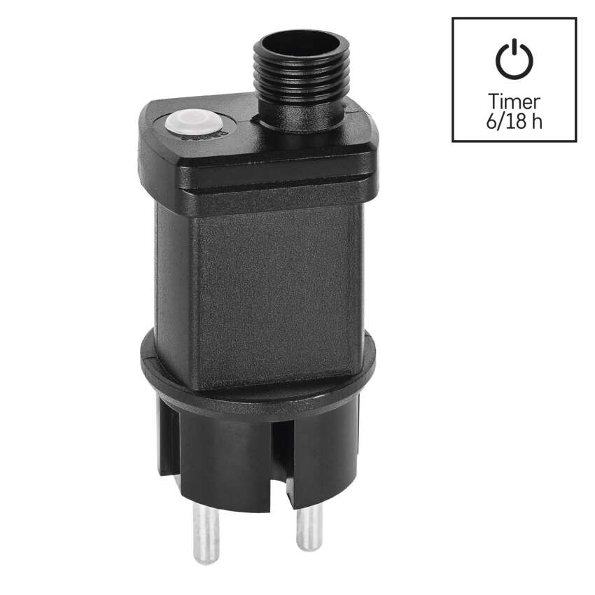 Dekoracje - 160LED drop łezki 16m ciepła biel, IP44 timer
