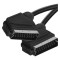 AV kabelis SCART/vīrišķais – SCART/vīrišķais, 1,5 m