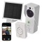 GoSmart Drahtlose Video-Türklingel IP-09D mit WiFi und Solarpanel, batteriebetrieben