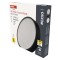 LED surface luminaire NEXXO, round, black, 28.5W, with change CCT