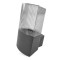 LED zahradní nástěnné svítidlo, 11,9 x 10,6 x 21,8 cm, 1 x E27, 25 W